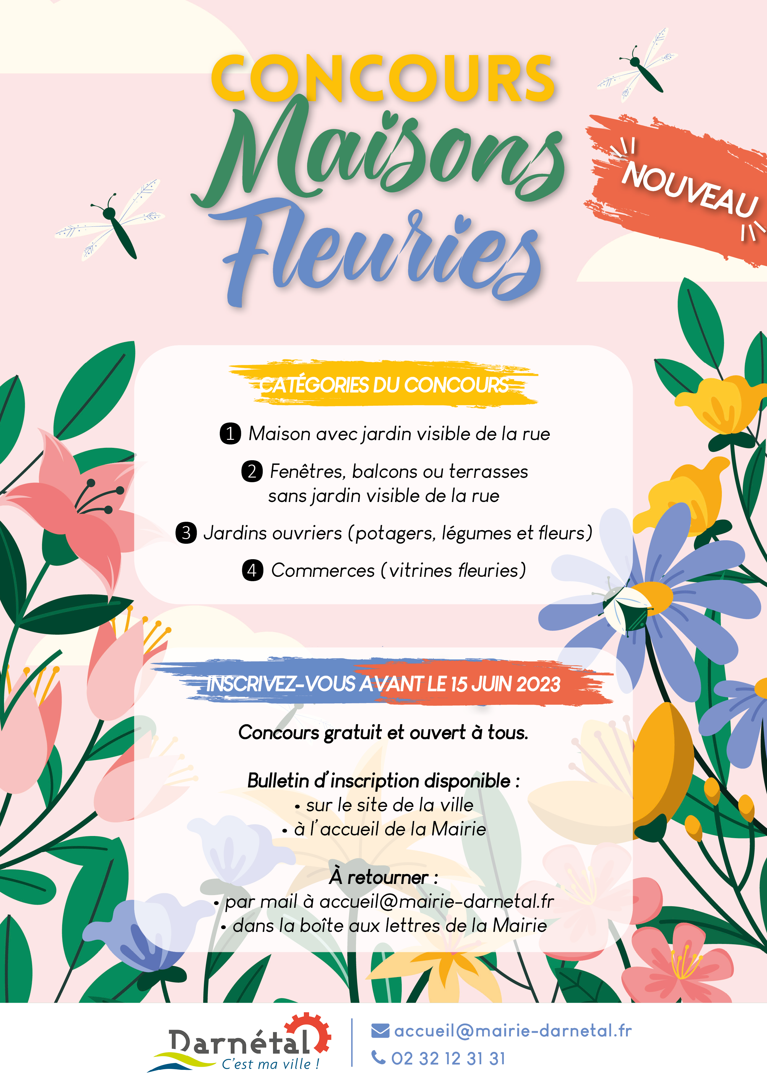 Concours Maisons Fleuries !