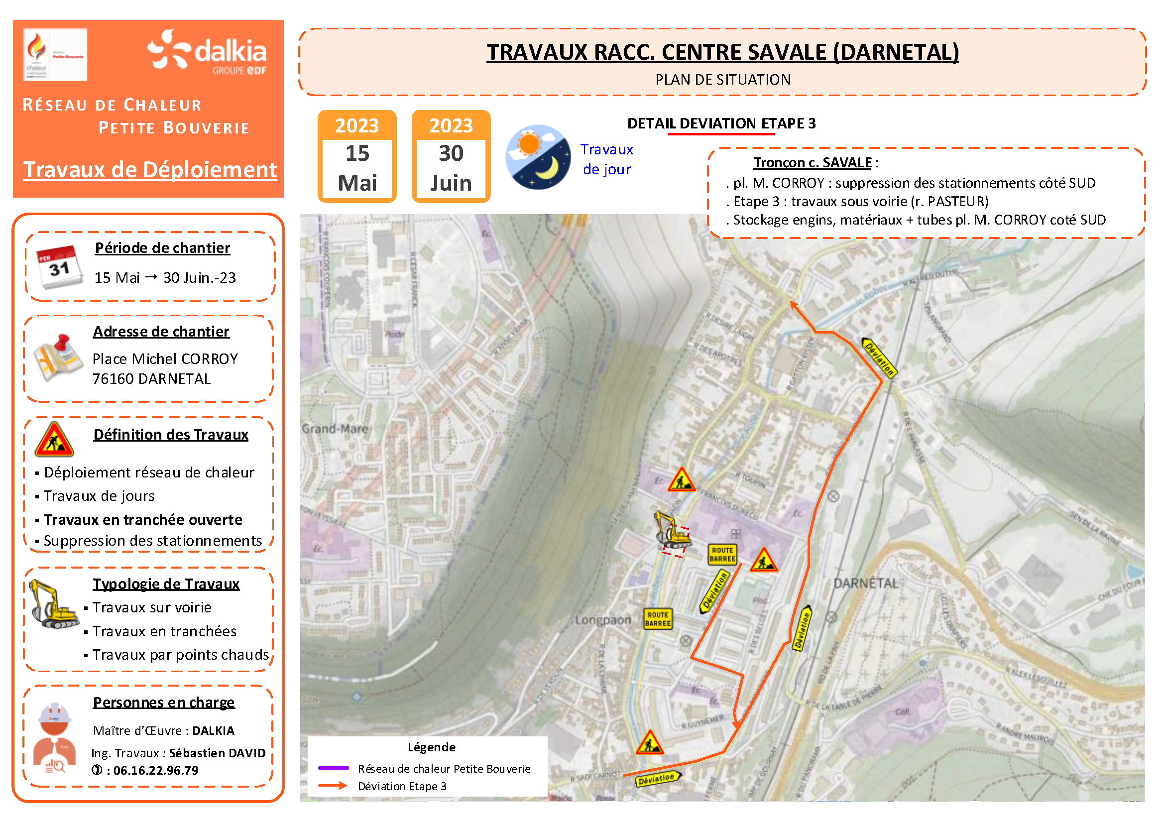Travaux Espace Culturel Henri-Savale du 15 mai au 30 juin