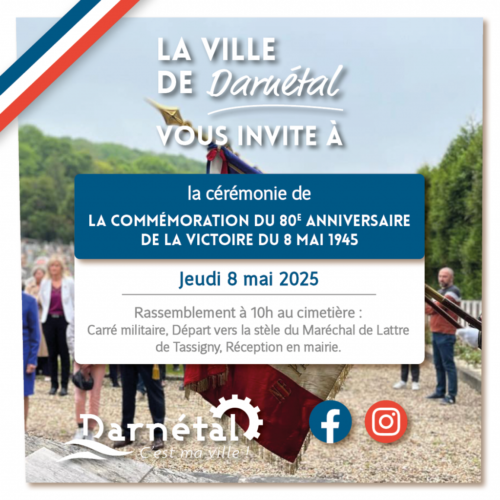Commémoration du 8 mai 2025