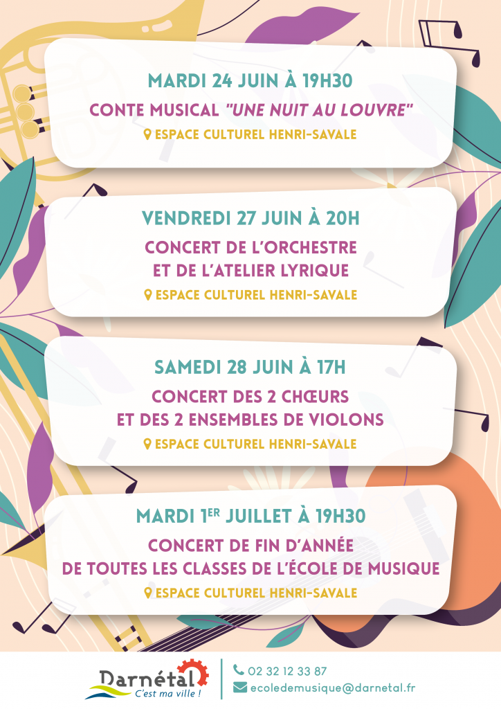 Concerts de l'été !