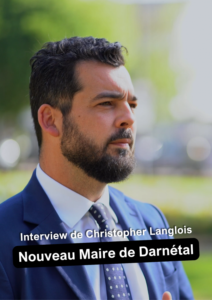 Interview de Christopher Langlois, nouveau Maire de Darnétal
