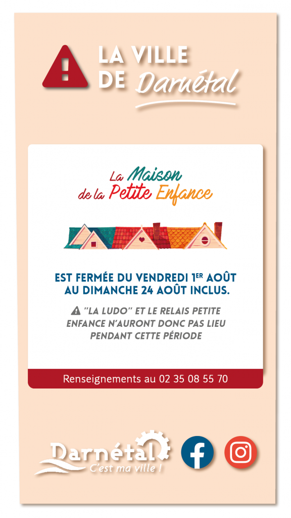 Fermeture de la Maison de la Petite Enfance