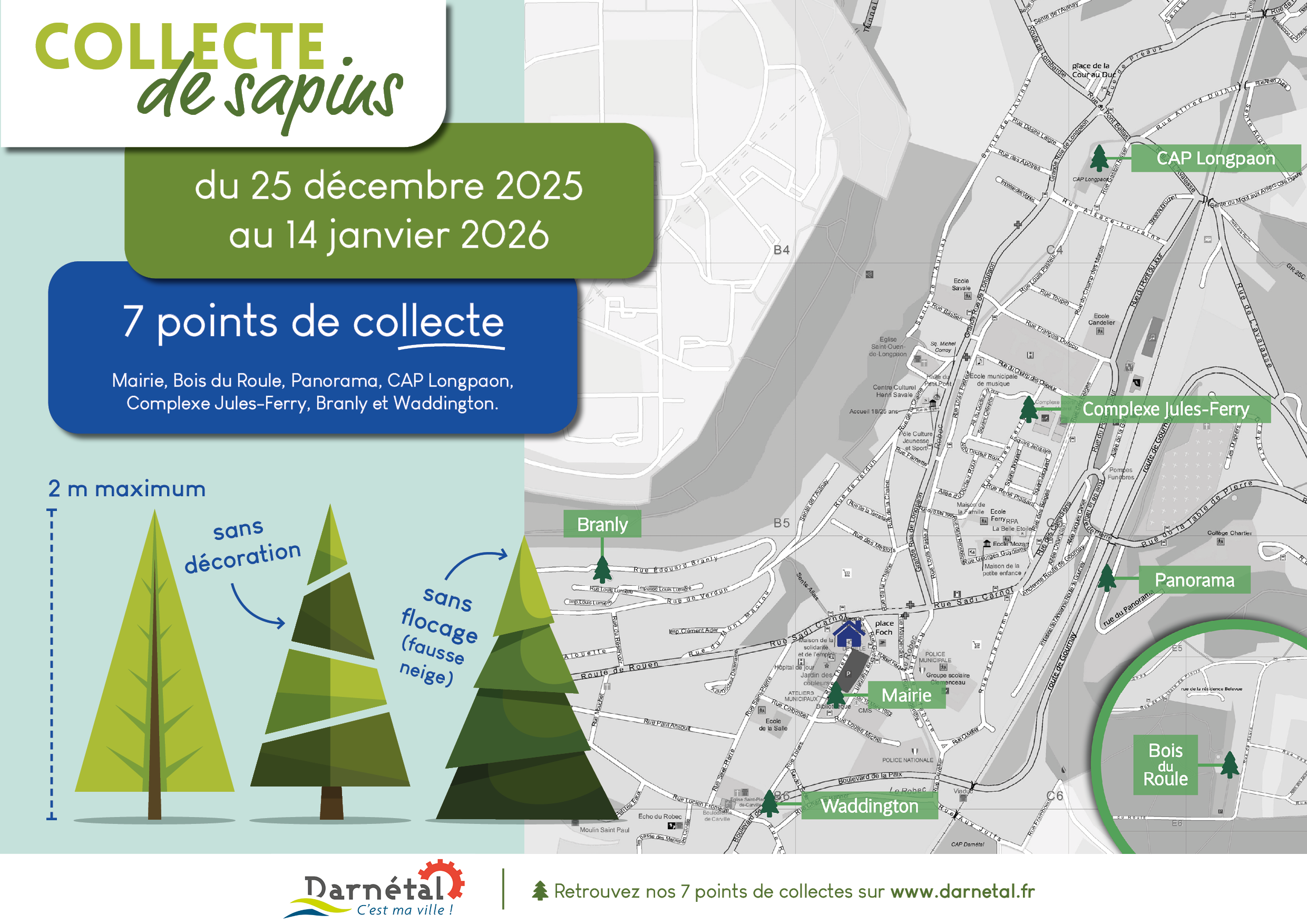 Collecte de sapins !