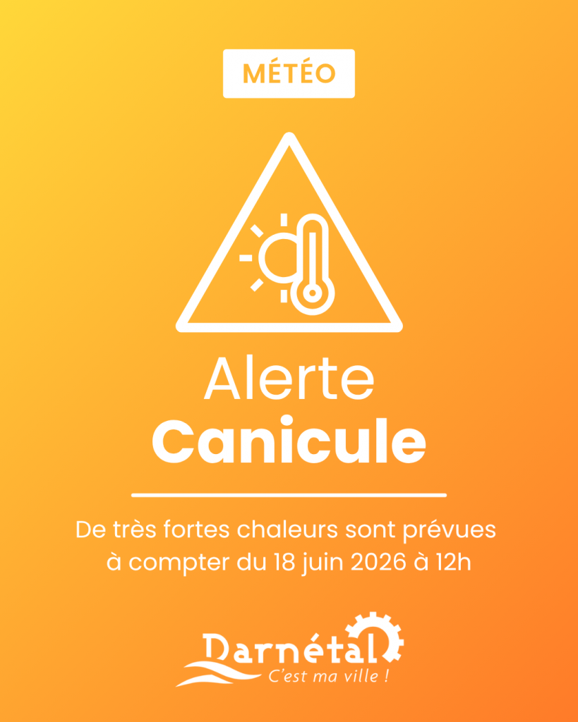Vigilance jaune Canicule