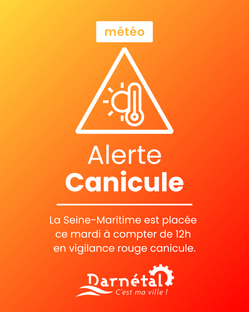 Vigilance rouge Canicule