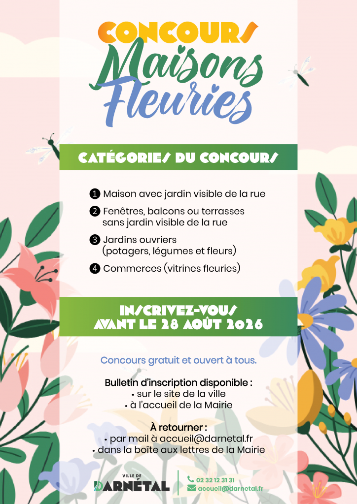 Concours Maisons Fleuries 2026