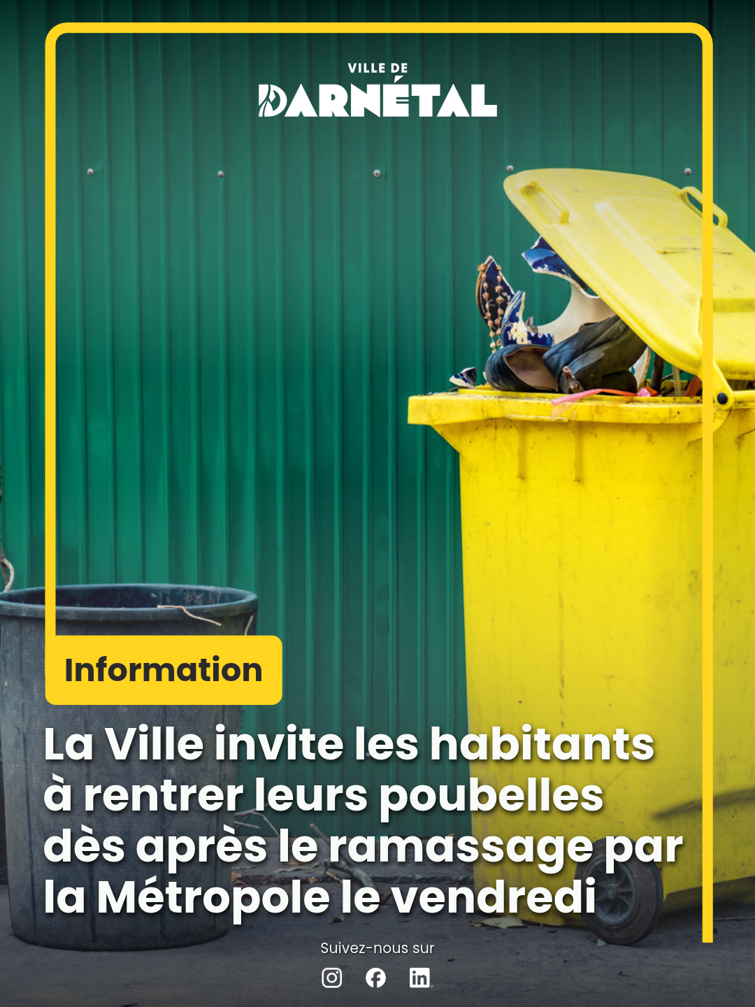 Rappel au règlement de collecte